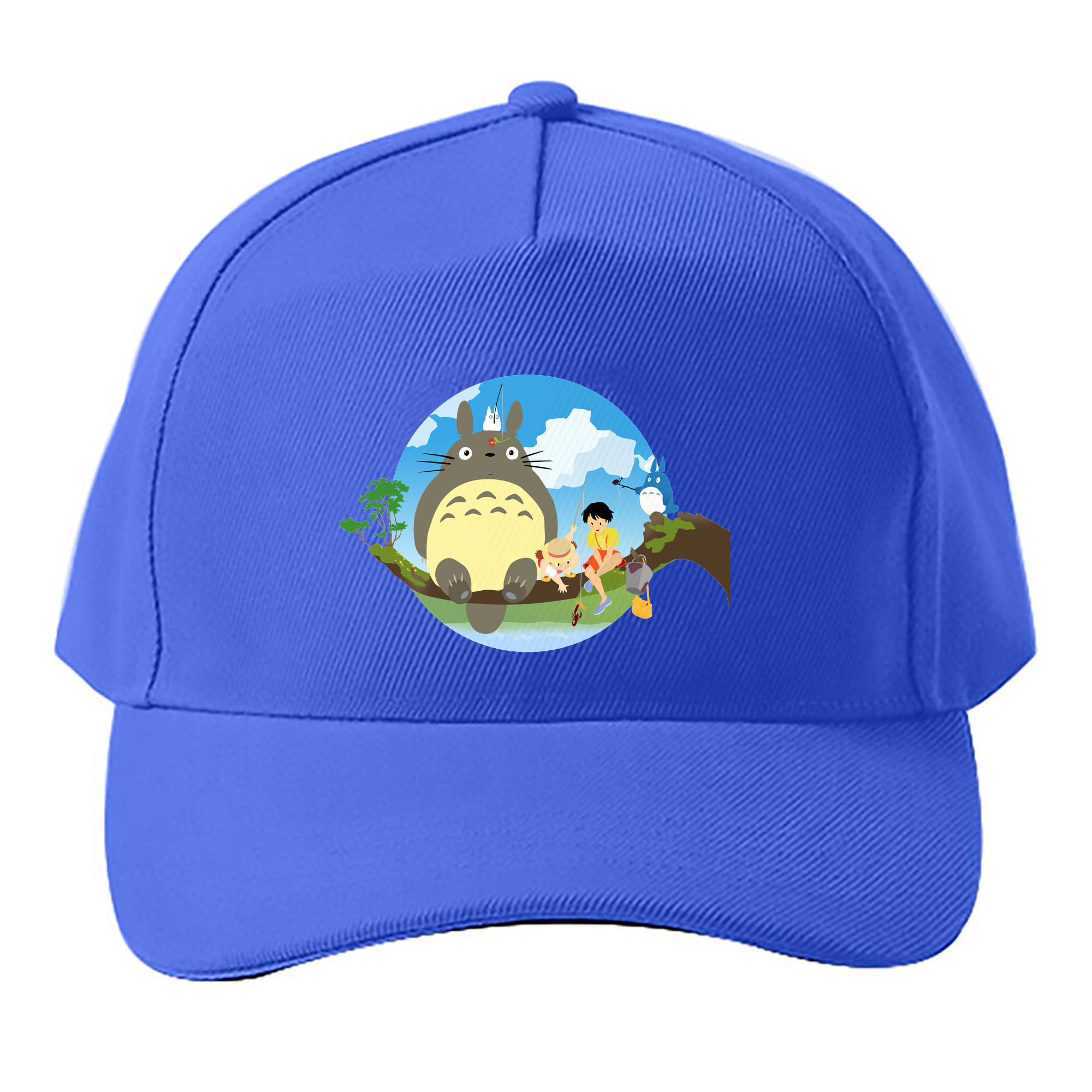 （画像用） となりのトトロ 草壁メイ 草壁サツキ My Neighbor Totoro Satsuki Kusakabe Mei Kusakabe ベースボールキャップ 綿100％ 男女兼用 帽子 スポーツ